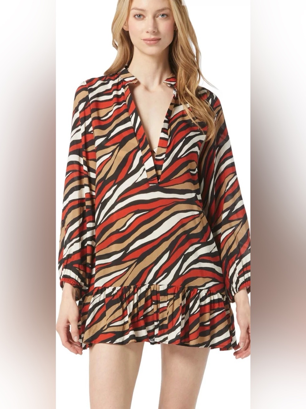 Michael Kors dress in Terracota color
